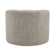 NPD Furniture - Elowen Swivel Accent Arm Chair - Heathered Taupe Chenille