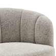 NPD Furniture - Elowen Swivel Accent Arm Chair - Heathered Taupe Chenille