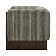 NPD Furniture - Daxon Accent Arm Chair - Stria Olive Chenille