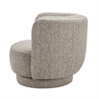 NPD Furniture - Veloura Fabric Swivel Accent Arm Chair - Mila Taupe