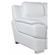 Titan Furnishings Modern Leather Upholstered Sofa Set in White
