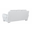 Titan Furnishings Modern Leather Upholstered Sofa Set in White