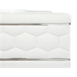 Titan Furnishings Genuine Italian Leather Upholstered Sofa Set in White