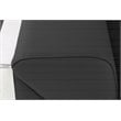 Titan Furnishings Modern Genuine Italian Leather Sofa Set in Dark Gray
