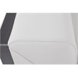 Titan Furnishings Modern Genuine Italian Leather Sofa in White