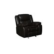 Titan Furnishings Transitional Faux Leather Reclining Sofa Set in Brown