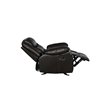 Titan Furnishings Transitional Faux Leather Reclining Sofa Set in Brown