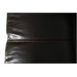 Titan Furnishings Transitional Faux Leather Reclining Sofa Set in Brown
