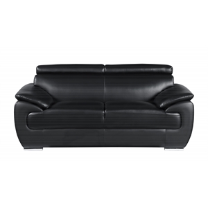 titan furnishings modern leather upholstery recliner loveseat