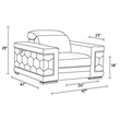 Titan Furnishings Genuine Italian Leather Upholstered Sofa Set in Beige