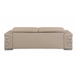 Titan Furnishings Genuine Italian Leather Upholstered Sofa Set in Beige
