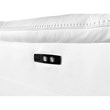 Titan Furnishings 8-Piece 2-Console 4-Power Reclining Leather Sectional in White