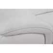 Titan Furnishings Genuine Italian Leather Power Reclining Chair in White