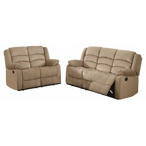titan furnishings microfiber fabric upholstery sofa and loveseat