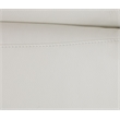 Titan Furnishings Modern Genuine Italian Leather Upholstered Sofa Set in White