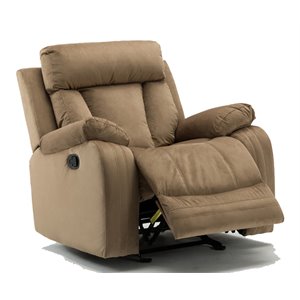 titan furnishings transitional microfiber fabric chair