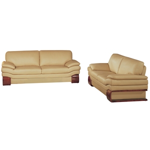 titan furnishings modern leather gel sofa and loveseat