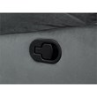 Titan Furnishings Transitional Microfiber Fabric Sofa and Loveseat in Gray