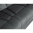 Titan Furnishings Transitional Microfiber Fabric Sofa and Loveseat in Gray