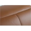 Titan Furnishings 8-Piece 2-Console 4-Power Reclining Leather Sectional in Brown