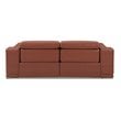 Titan Furnishings Genuine Italian Leather Power Reclining Sofa in Camel