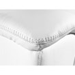Titan Furnishings 6-Piece 1 Console 3-Power Reclining Leather Sectional in White