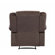 Titan Furnishings Microfiber Fabric Upholstered Sofa Set in Brown