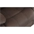 Titan Furnishings Transitional Microfiber Fabric Recliner Chair in Brown