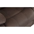 Titan Furnishings Transitional Microfiber Fabric Upholstered Loveseat in Brown