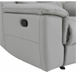 Titan Furnishings Modern Faux Leather Upholstered Chair in Gray