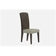Titan Furnishings Modern Contemporary Gray Glossy Finish Dining Table.