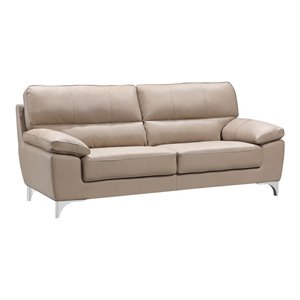 titan furnishings modern leather gel upholstery sofa