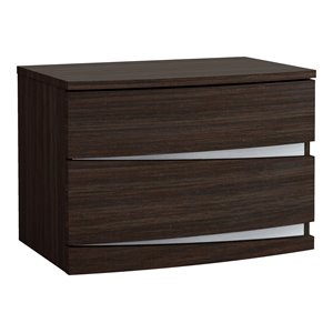 titan furnishings grand modern lacquer wood nightstand