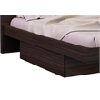 Titan Furnishings Rita 4-Piece Wood California King Bedroom Set in Black Wenge