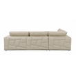 Titan Furnishings Transitional Italian Top Grain Leather Sectional
