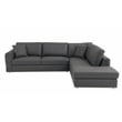 Titan Furnishings Transitional Italian Top Grain Leather Sectional