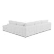 Titan Furnishings Transitional Italian Top Grain Leather Sectional