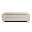 Titan Furnishings Italian Sofa and Loveseat with Power Recliner in Beige