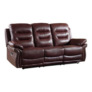 titan modern contemporary leather upholstered sofa