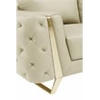 Titan Furnishings Modern Genuine Italian Leather Upholstered Loveseat
