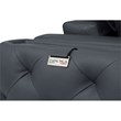 Titan Furnishings Modern Genuine Italian Leather Upholstered Sofa