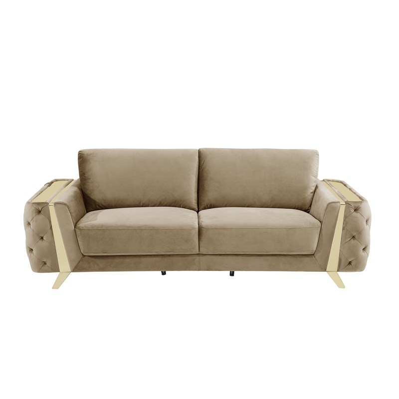 Titan Furnishings Modern Italian Fabric Sofa Set