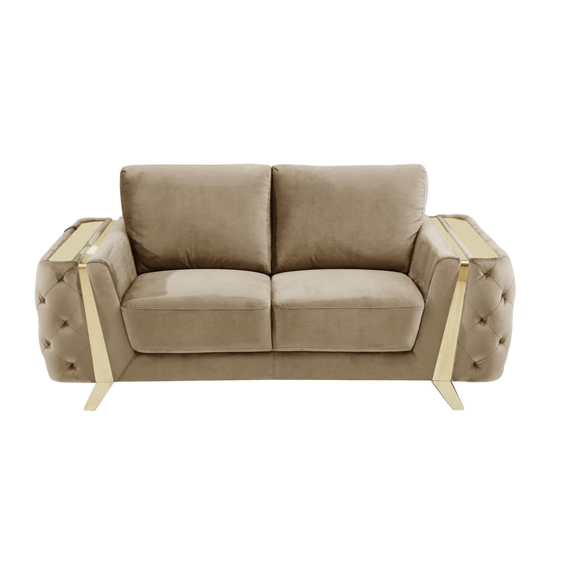 Titan Furnishings Modern Italian Fabric Sofa Set