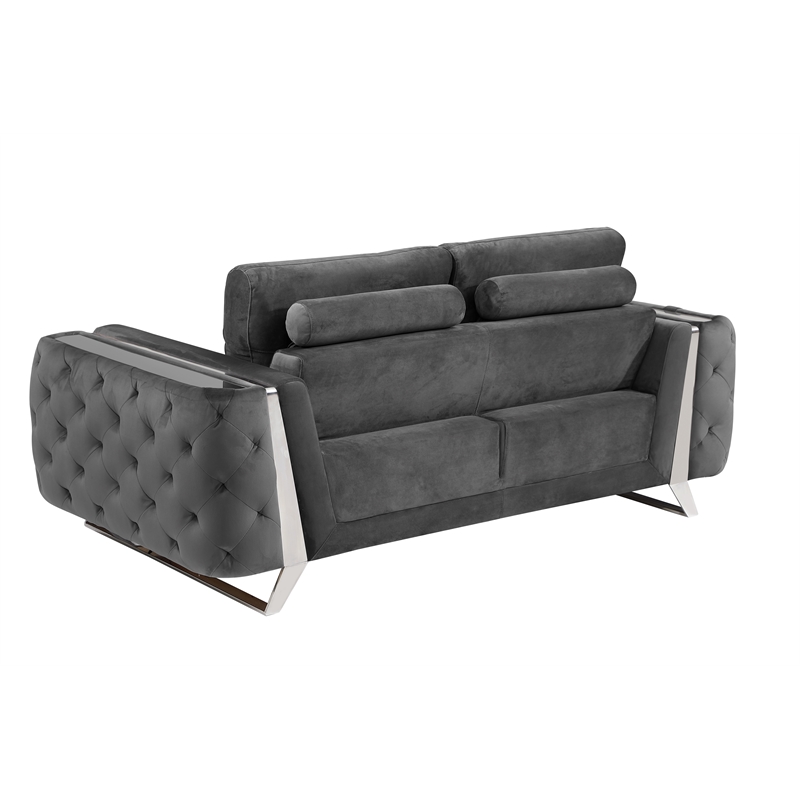 Titan Furnishings Modern Italian Fabric Sofa Set