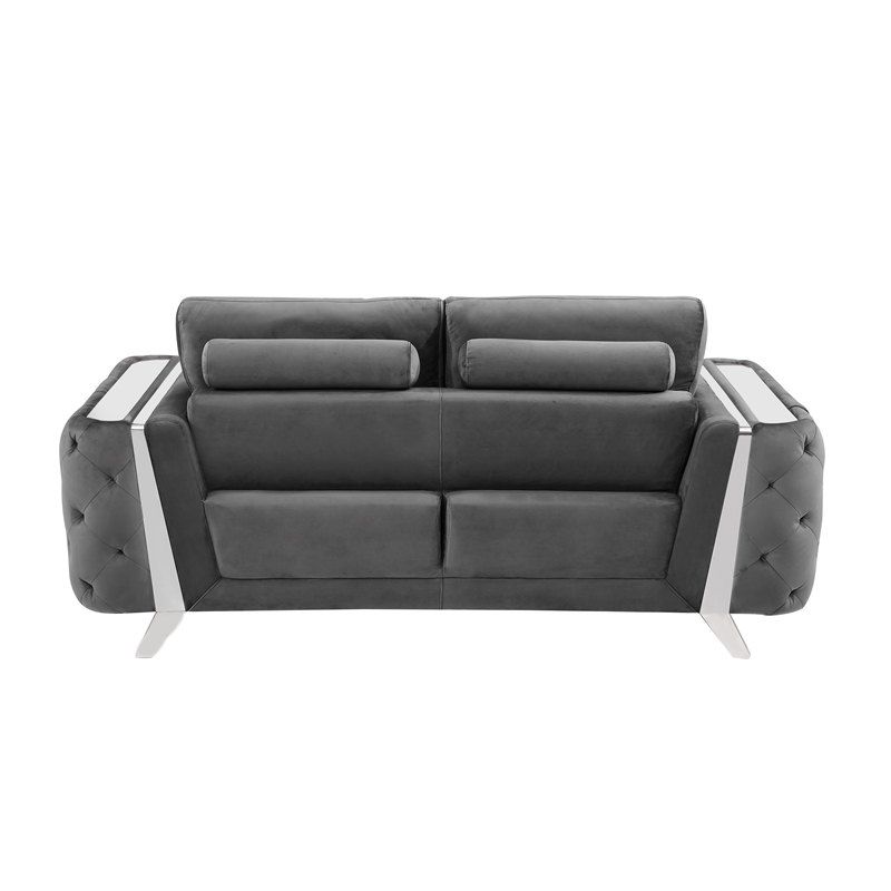 Titan Furnishings Modern Italian Fabric Sofa Set