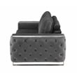 Titan Furnishings Modern Italian Fabric Sofa Set