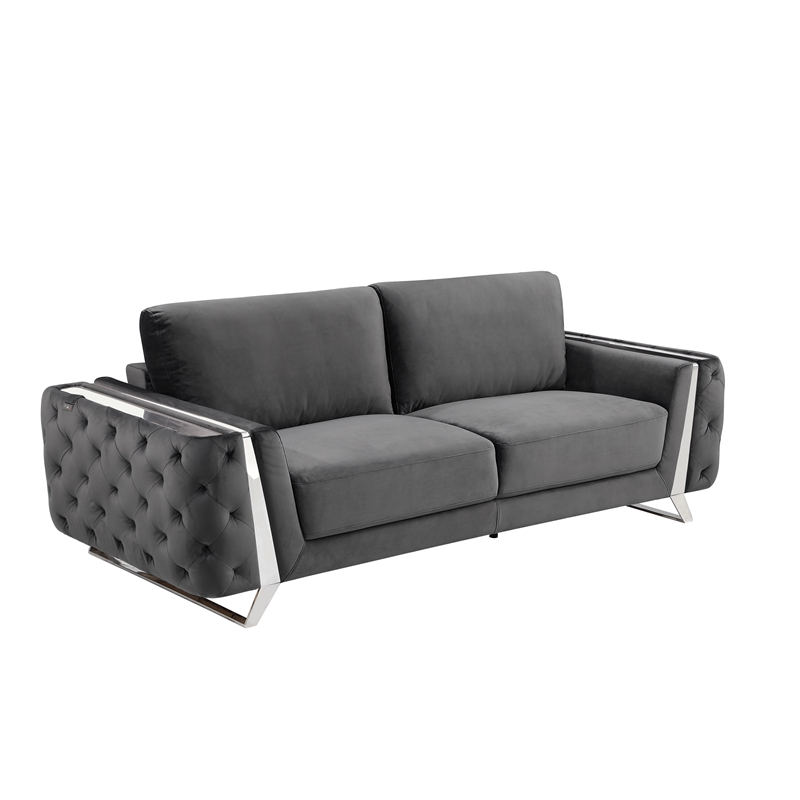 Titan Furnishings Modern Italian Fabric Sofa Set