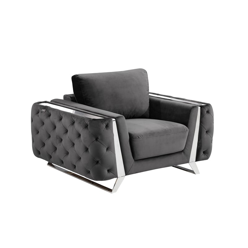 Titan Furnishings Modern Italian Fabric Sofa Set