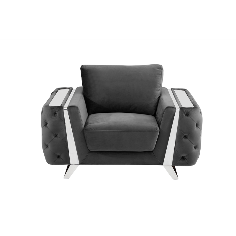 Titan Furnishings Modern Italian Fabric Sofa Set