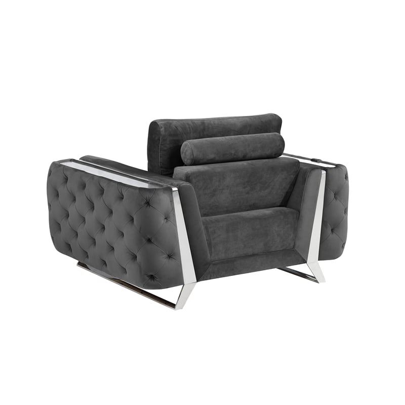 Titan Furnishings Modern Italian Fabric Sofa Set